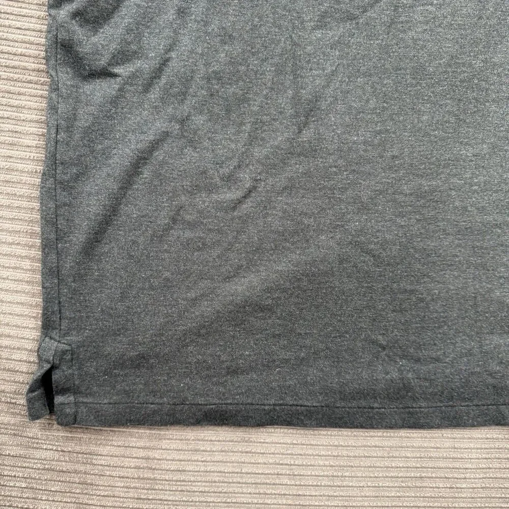 Polo Ralph Lauren Polo Shirt Men 2XB Black Cotton Logo Pony Short Sleeve Preppy.
